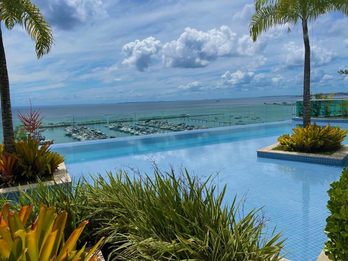 Cloc Marina Vista Mar P/ A Baia De Todos Os Santos Apartman Salvador Kültér fotó