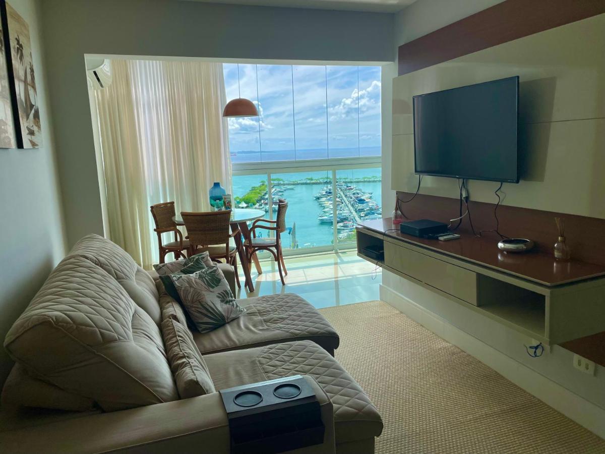 Cloc Marina Vista Mar P/ A Baia De Todos Os Santos Apartman Salvador Kültér fotó