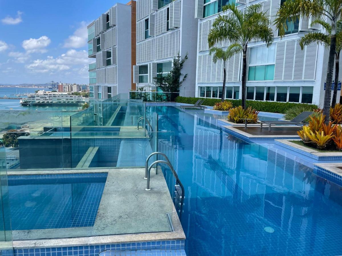 Cloc Marina Vista Mar P/ A Baia De Todos Os Santos Apartman Salvador Kültér fotó