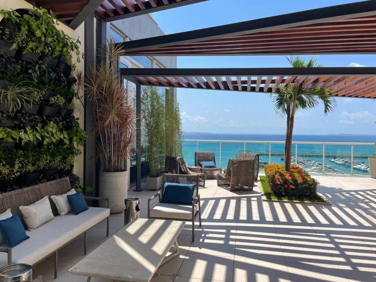Cloc Marina Vista Mar P/ A Baia De Todos Os Santos Apartman Salvador Kültér fotó