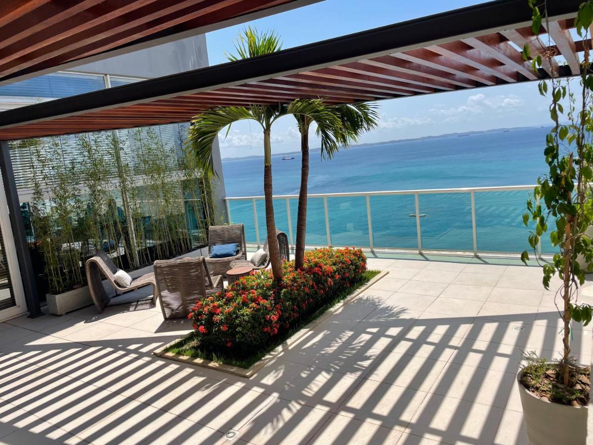 Cloc Marina Vista Mar P/ A Baia De Todos Os Santos Apartman Salvador Kültér fotó