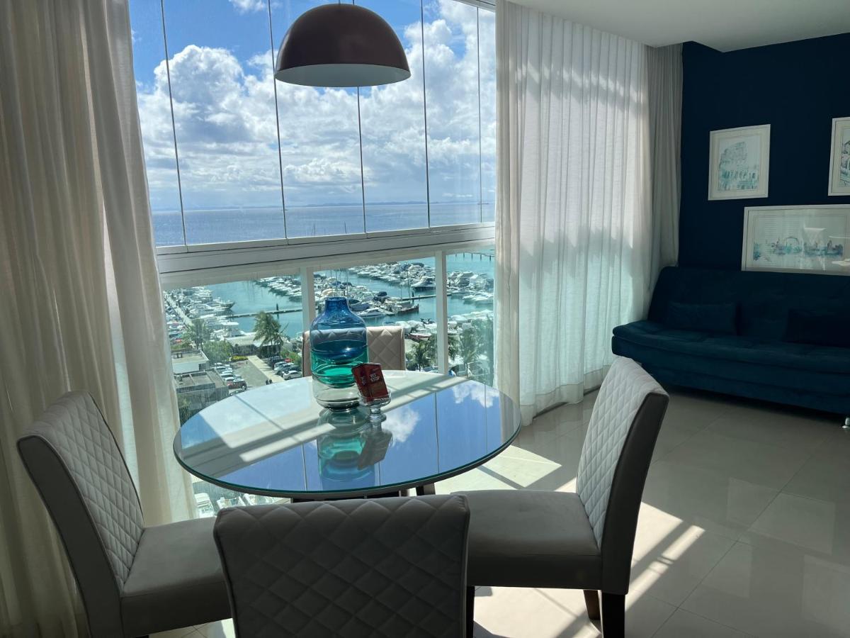 Cloc Marina Vista Mar P/ A Baia De Todos Os Santos Apartman Salvador Kültér fotó