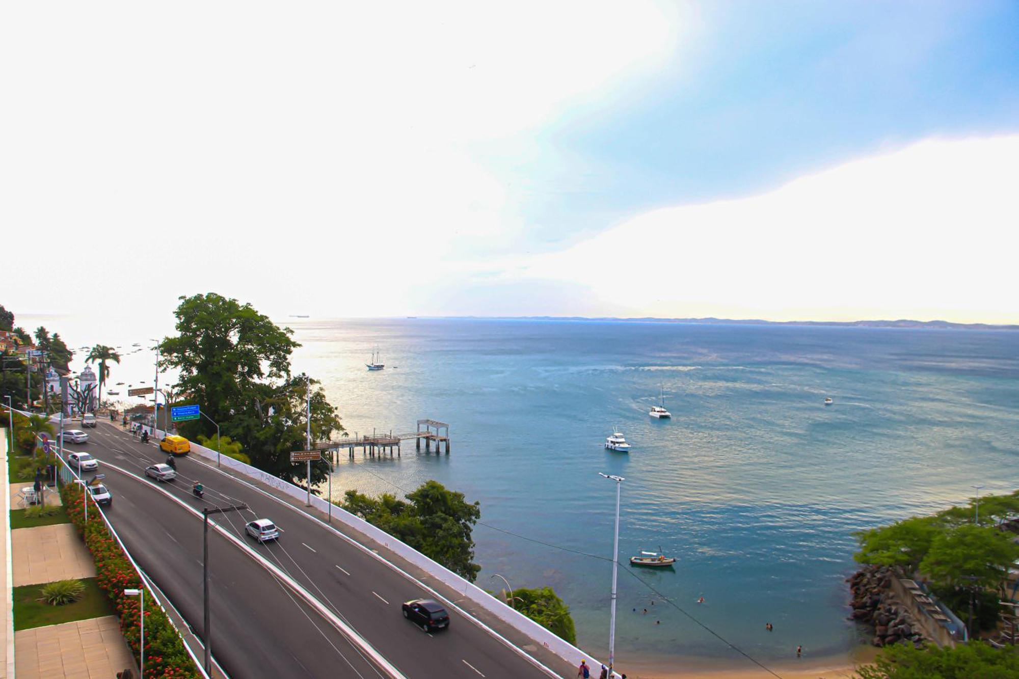 Cloc Marina Vista Mar P/ A Baia De Todos Os Santos Apartman Salvador Kültér fotó