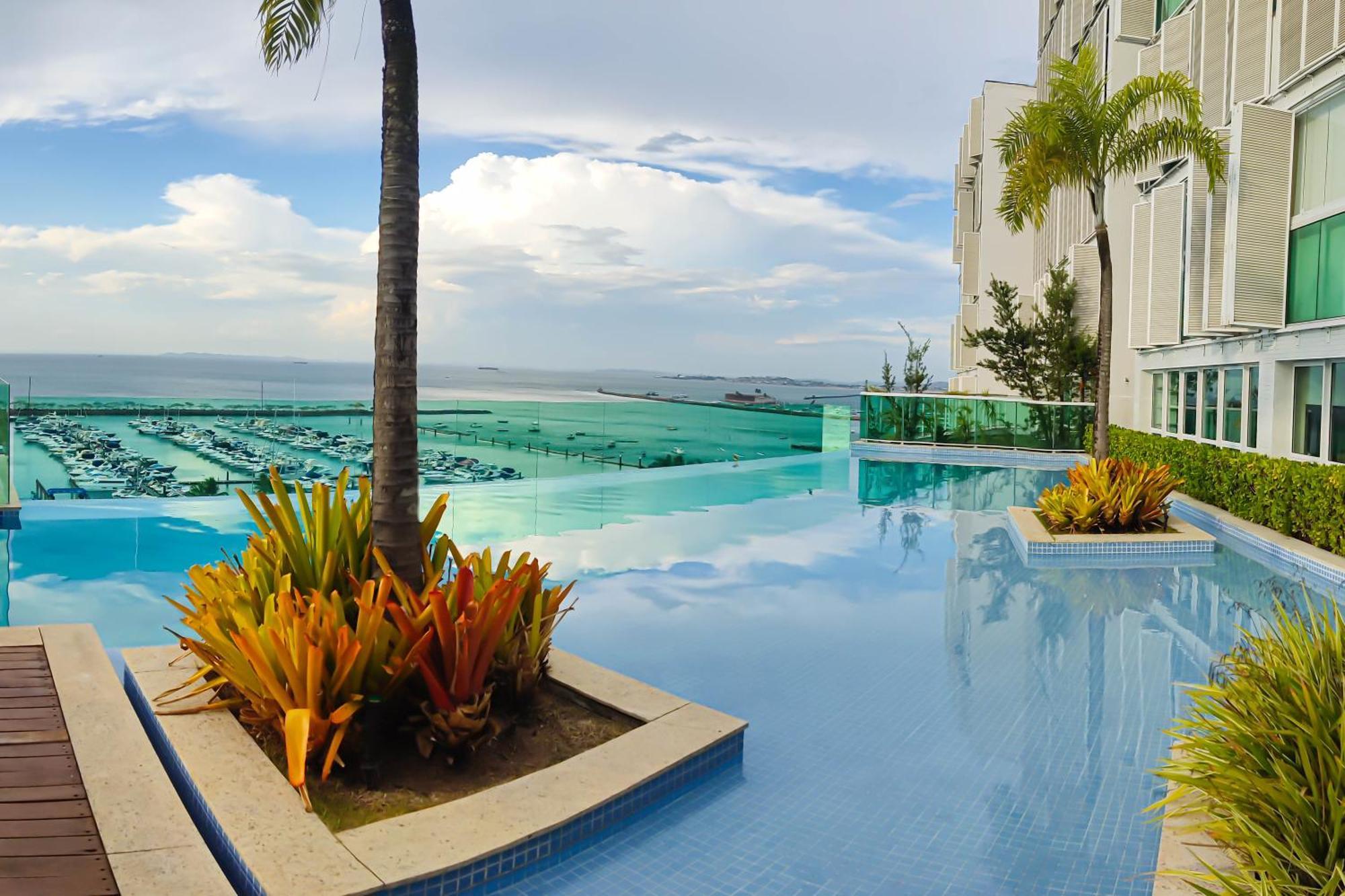 Cloc Marina Vista Mar P/ A Baia De Todos Os Santos Apartman Salvador Kültér fotó