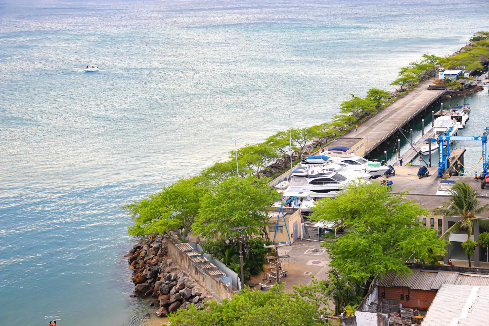 Cloc Marina Vista Mar P/ A Baia De Todos Os Santos Apartman Salvador Kültér fotó