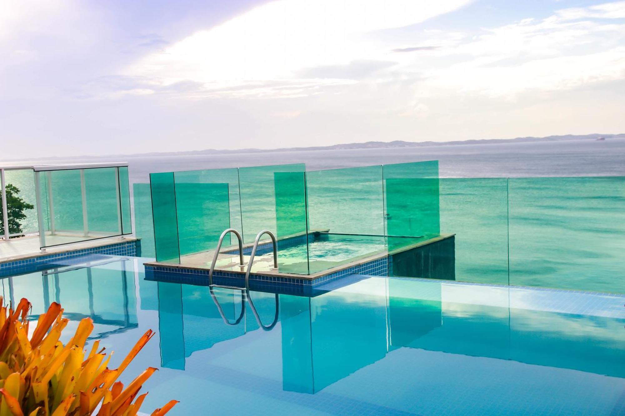 Cloc Marina Vista Mar P/ A Baia De Todos Os Santos Apartman Salvador Kültér fotó