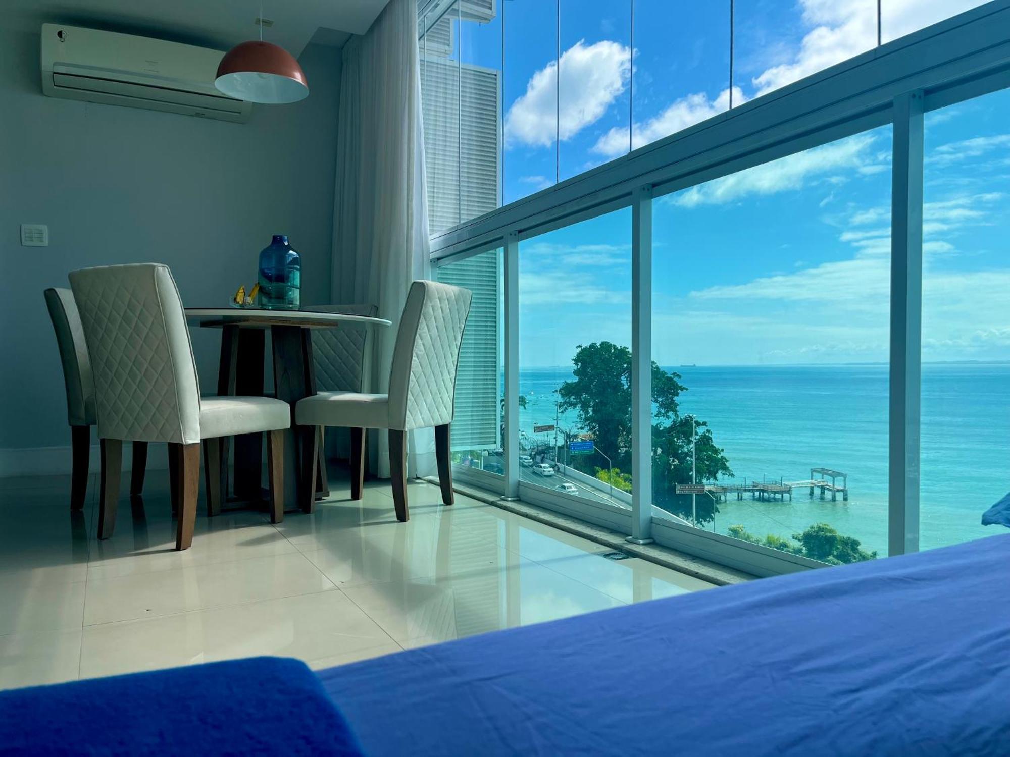Cloc Marina Vista Mar P/ A Baia De Todos Os Santos Apartman Salvador Kültér fotó