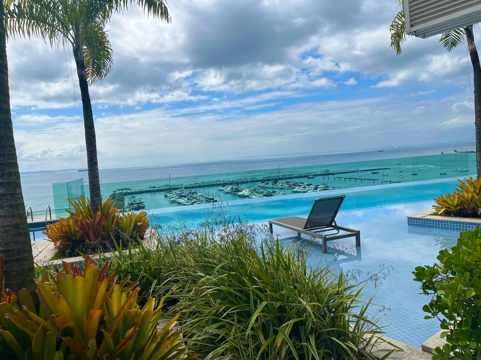 Cloc Marina Vista Mar P/ A Baia De Todos Os Santos Apartman Salvador Kültér fotó